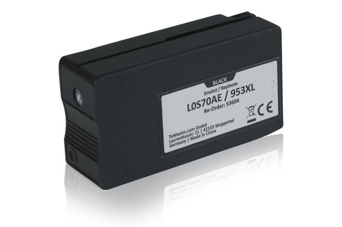 Compatible to HP L0S70AE / 953XL Ink Cartridge, black 