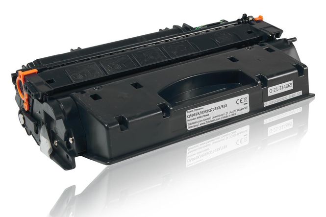 Compatible to HP Q5949X / 49X Toner Cartridge, black 