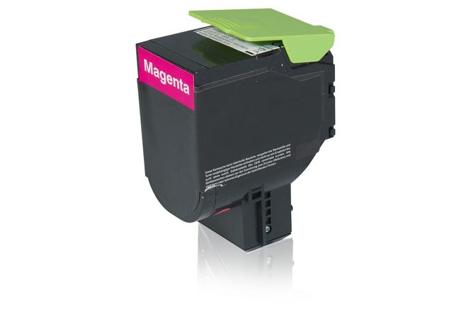 Compatible to Lexmark 80C2SM0 / 802SM Toner Cartridge, magenta 