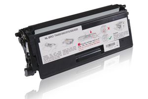 Compatible to Brother TN-7600 XL Toner Cartridge, black 