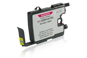 Compatible to Brother LC-1280XLM Ink Cartridge, magenta 