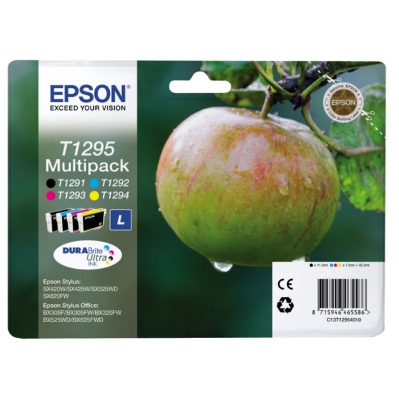 Original Epson C13T12954022 / T1295 Tintenpatrone MultiPack 