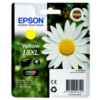 Original Epson C13T18144012 / 18XL Tintenpatrone gelb 