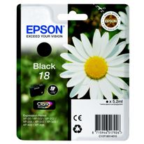 Origineel Epson C13T18014022 / 18 Inktcartridge zwart