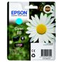 Original Epson C13T18024022 / 18 Cartucho de tinta cian