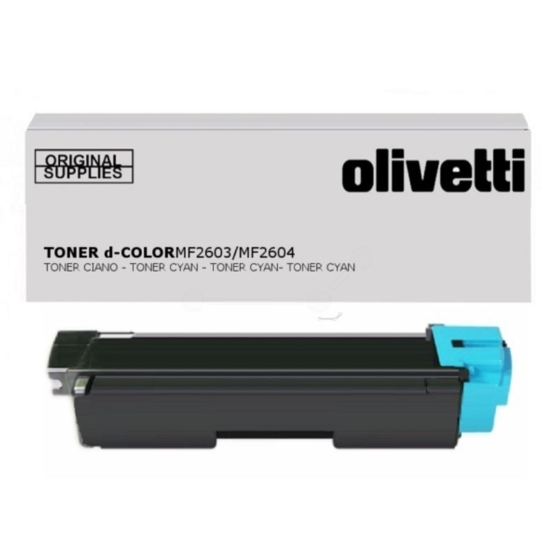 Original Olivetti B0947 Toner cyan 