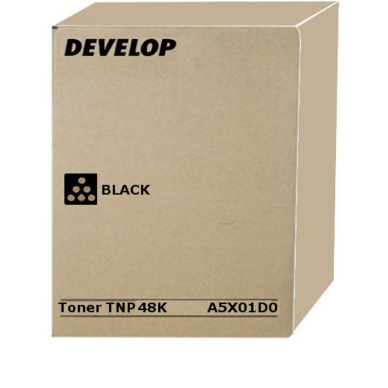 Original Develop A5X01D0 / TNP48K Toner schwarz 