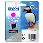 Original Epson C13T32434010 / T3243 Tintenpatrone magenta