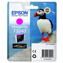 Original Epson C13T32434010 / T3243 Tintenpatrone magenta 