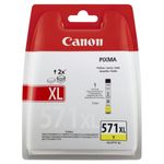 Original Canon 0334C004 / CLI571YXL Tintenpatrone gelb