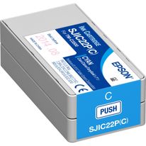 Origineel Epson C33S020602 / SJIC22P(C) Inktcartridge cyaan