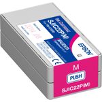 Origineel Epson C33S020603 / SJIC22P(M) Inktcartridge magenta