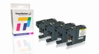 Lotto Da 30 Cartucce Compatibili Per Brother MFC-J4510DW – 4 Colori (nero, Ciano, Magenta, Giallo) Con Chip