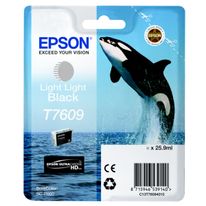 Origineel Epson C13T76094010 / T7609 Inktcartridge licht licht zwart