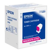 Origineel Epson C13S050748 / 0748 Toner magenta 