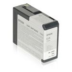 Origineel Epson C13T580900 / T5809 Inktcartridge licht licht zwart