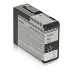 Origineel Epson C13T580800 / T5808 Inktcartridge zwart mat