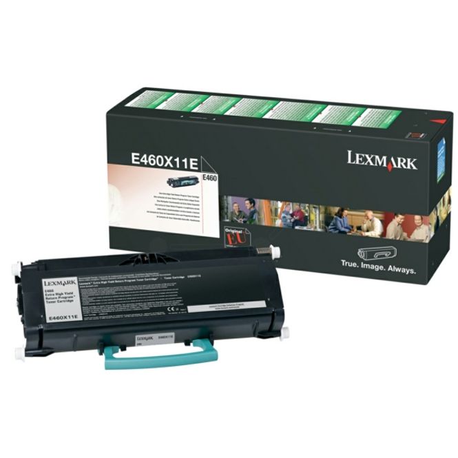 Origineel Lexmark E460X11E Toner zwart 