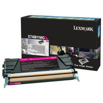Original Lexmark X748H1MG Toner magenta