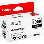 Origineel Canon 0545C001 / PFI1000MBK Inktcartridge zwart mat