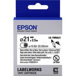 Original Epson C53S657903 / LK7WBA21 Prägeband