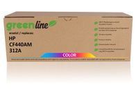 4er Farbset Toner Kompatibel Für CF380A CF381A CF382A CF383A Für HP 312A Color LaserJet PRO MFP M476, PRO MFP M476DN, PRO MFP M476DW Schwarz Cyan Magenta Gelb