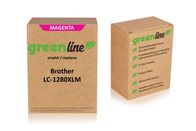 Lot De 12 Cartouches D’encre Compatibles Brother LC 1280 XL – Encre Cyan