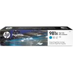 Origineel HP L0R09A / 981X Inktcartridge cyaan