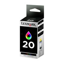 Original Lexmark 15MX120E / 20HC Cartouche à tête d'impression couleur 