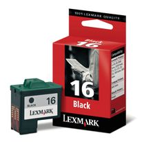 Original Lexmark 10N0016E / 16 Cartouche à tête d'impression noire