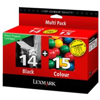 Original Lexmark 80D2979 / 14+15 Cartouche à tête d'impression multi pack