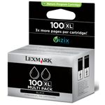 Origineel Lexmark 14N0848E / 100XL Inktcartridge zwart