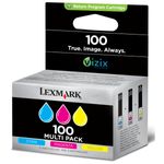 Original Lexmark 14N0849E / 100 Tintenpatrone MultiPack