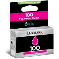 Original Lexmark 14N0901E / 100 Ink cartridge magenta