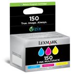 Original Lexmark 14N1805E / 150 Tintenpatrone MultiPack