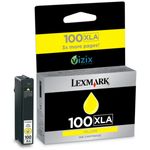 Original Lexmark 14N1095E / 100XLA Tintenpatrone gelb