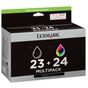 Original Lexmark 18C1419E / 23+24 Cartouche à tête d'impression multi pack