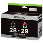 Original Lexmark 18C1520E / 28+29 Cartouche à tête d'impression multi pack