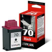 Original Lexmark 12A1970E / 70 Cartouche à tête d'impression noire