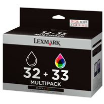 Original Lexmark 80D2951 / 32+33 Cartouche à tête d'impression multi pack