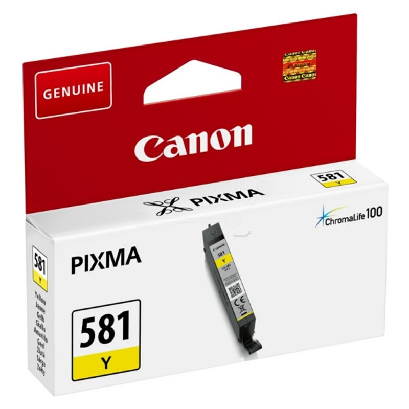 Original Canon 2105C001 / CLI581Y Tintenpatrone gelb 