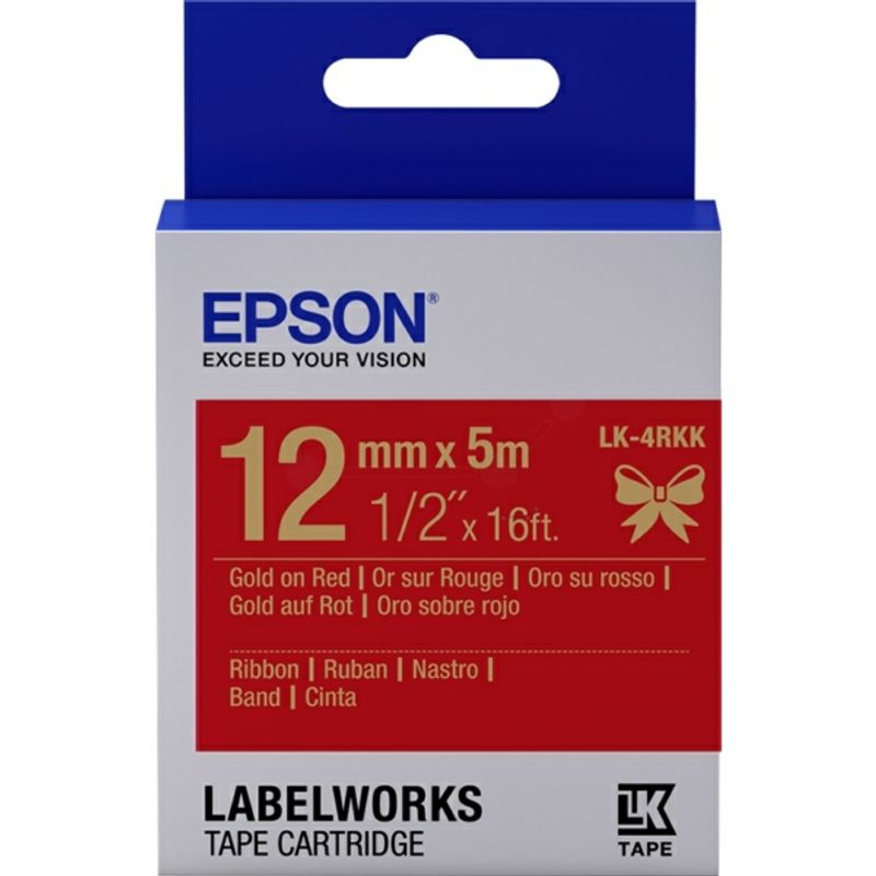 Original Epson C53S654033 / LK4RKK DirectLabel-Etiketten 