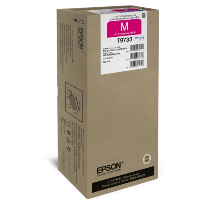 Original Epson C13T973300 / T9733 Tintenpatrone magenta 