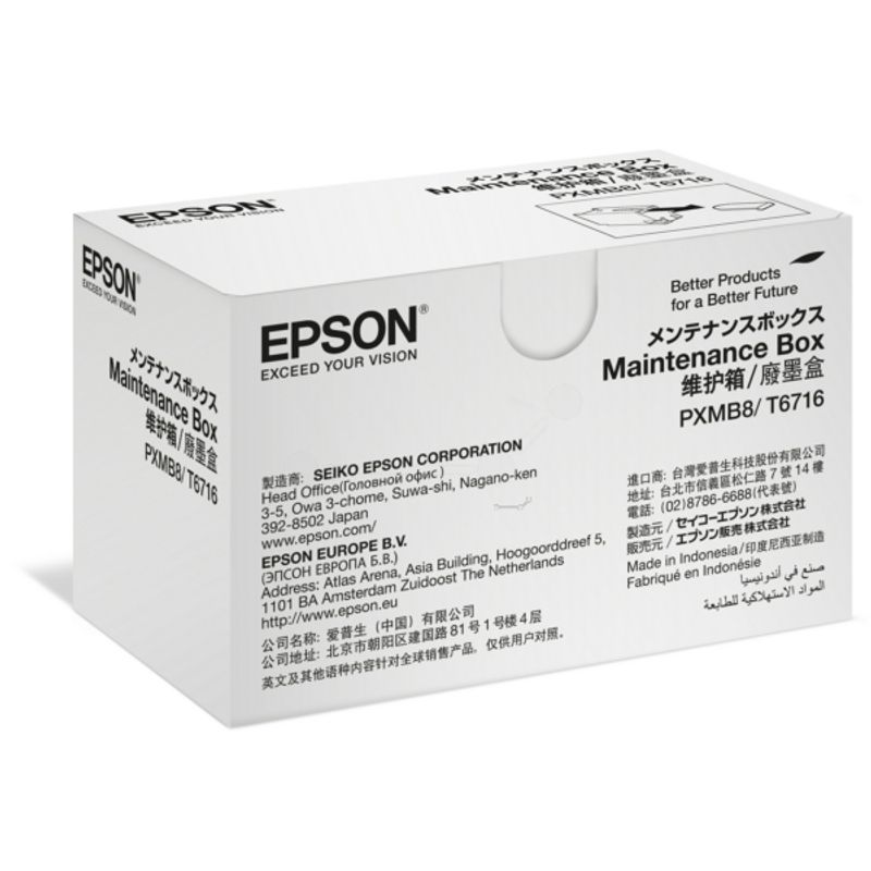 Original Epson C13T671600 / T6716 Resttintenbehälter 