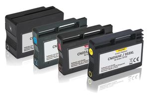 Multipack compatibel met HP C2P42AE / 932XL/933XL XXL bevat 4x Inktcartridge