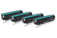 Multipack compatible with HP CF410A + CF252XM / 410A contains 4x Toner Cartridge