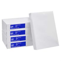 Vorteilspaket 5x Kopierpapier / Druckerpapier 500 Blatt DIN A4 75 g/m² weiß 