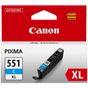 Original Canon 6444B001 / CLI551CXL Cartucho de tinta cian