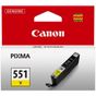 Original Canon 6511B001 / CLI551Y Cartouche d'encre jaune