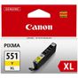 Original Canon 6446B001 / CLI551YXL Cartouche d'encre jaune